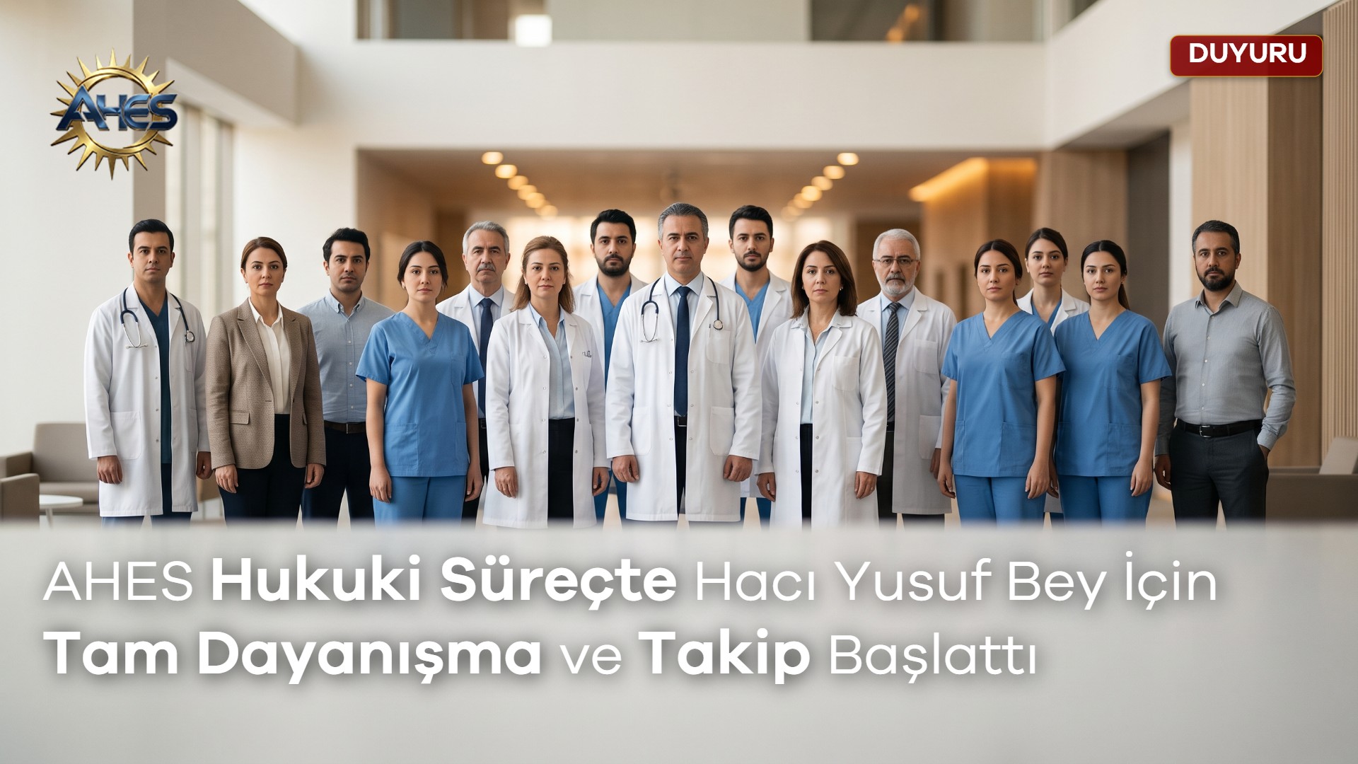 AHES’TEN KAMUOYUNA DUYURU: DAYANIŞMA VE SÜREÇ AÇIKLAMASI
